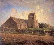 Jean-Franc Millet The Church of Greville oil painting artist